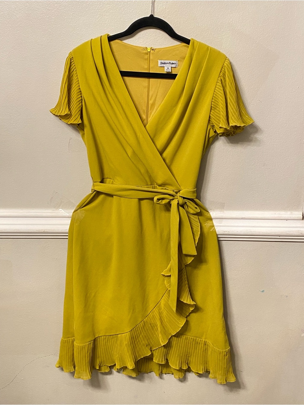 Sherby & Palmer wrap mini dress